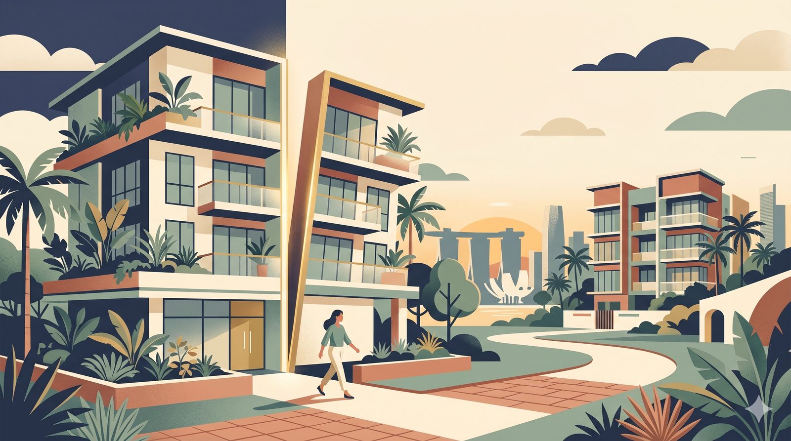 Decoupling property in Singapore — two owners separating shares of one private home so one name is freed for a second purchase